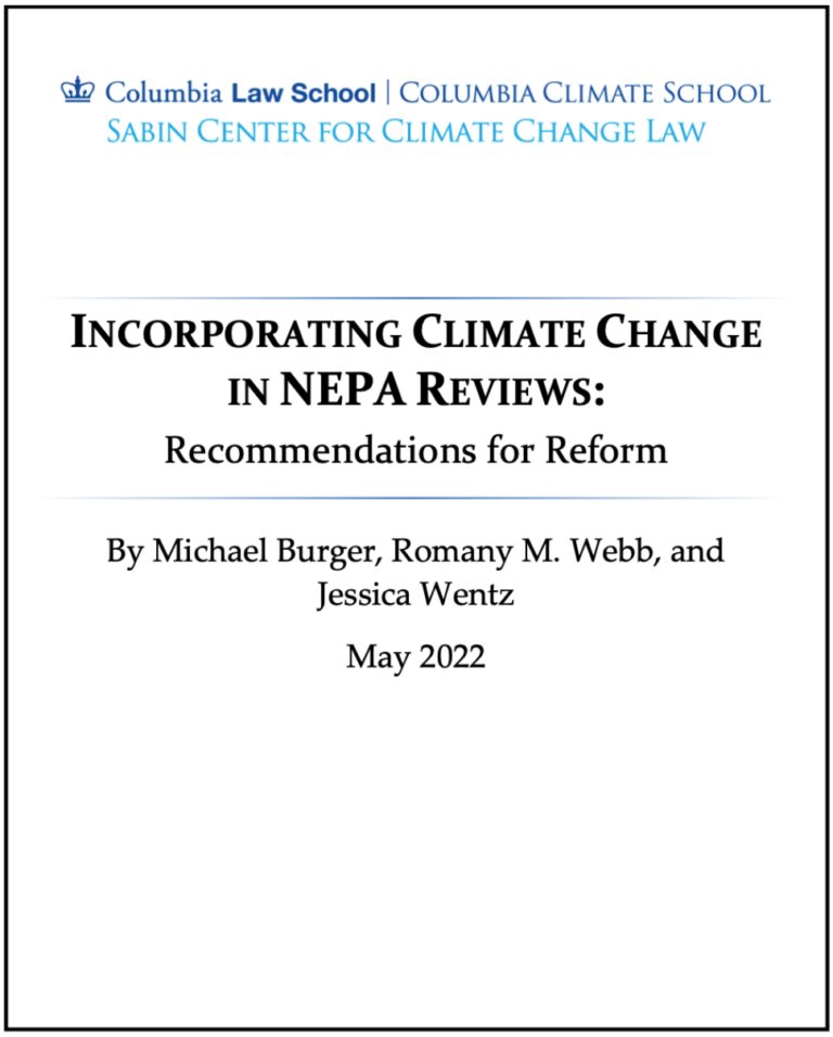 Environmental Impact Review Archives Climate Law Blog